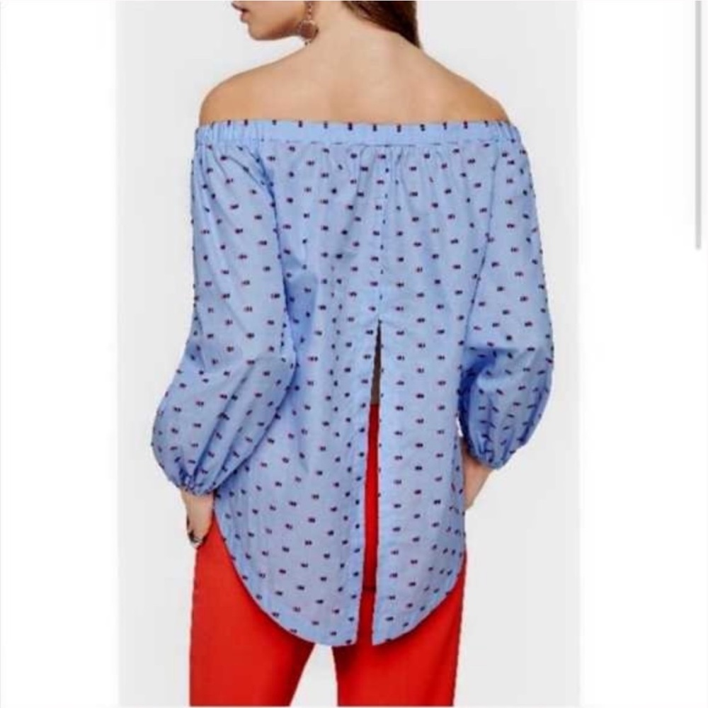 BCBG Maxazria Off The Shoulder Top